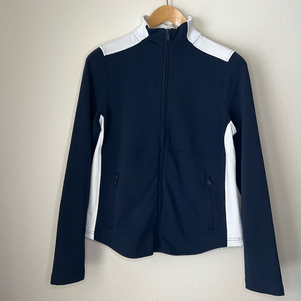 Navy Blue Ralph Lauren Athletic Jacket size L